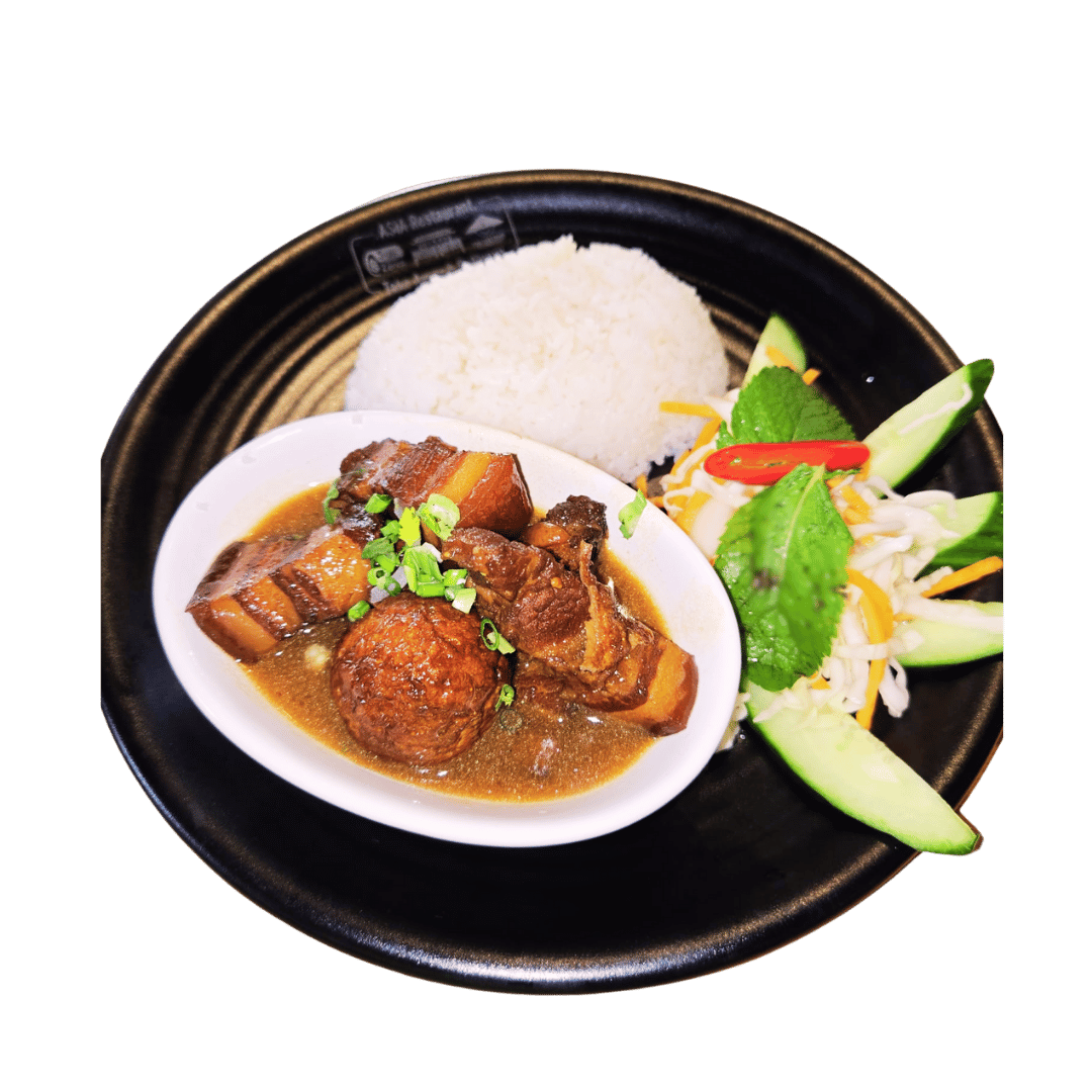 Braised pork Thit Kho Tau